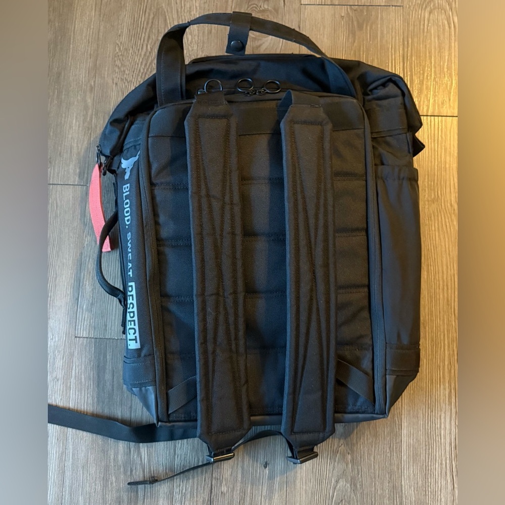 Under Armour Black Project Rock Duffle Backpack - Picture 2 of 3